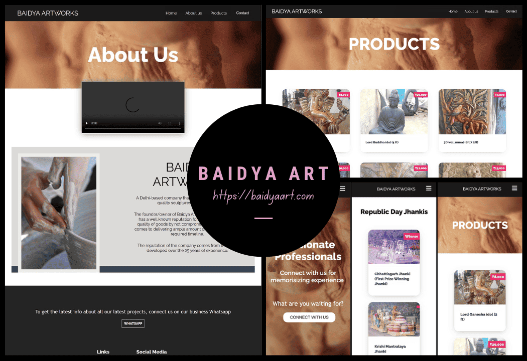 Baidya Artworks Logo